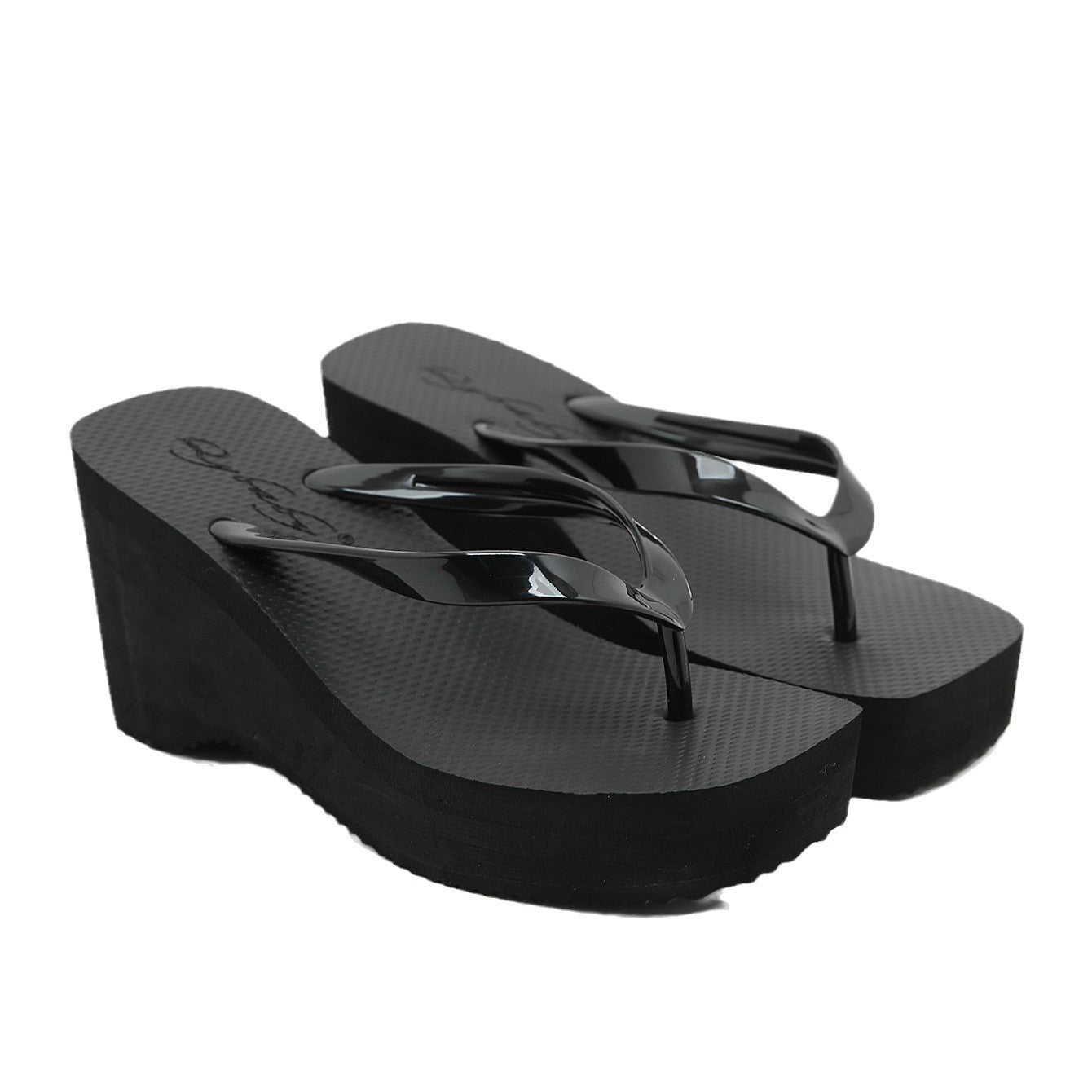 Platform Wedge Flip-Flops