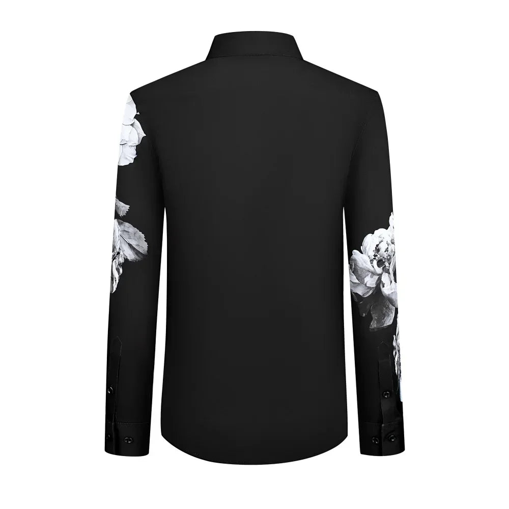 Rhinestone Flower Shirt