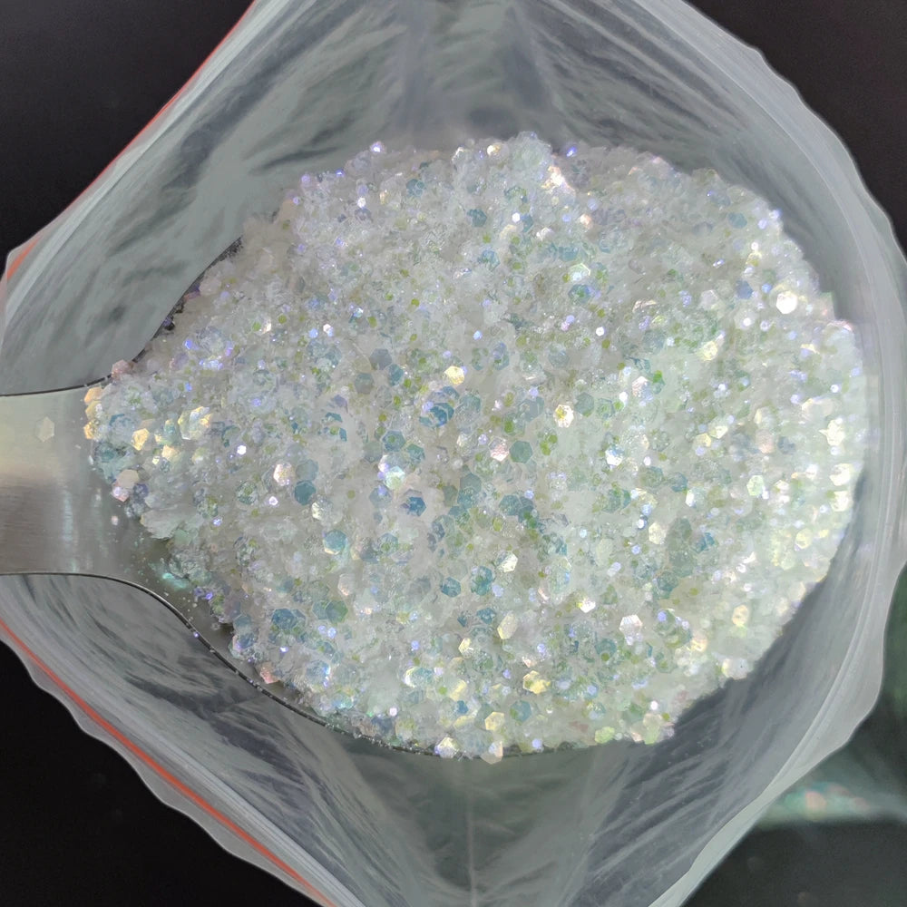 1KG Wholesale Mixed Size Holographic Nails Sequins Manicure Glitter Flakes Paillettes Nail Art Decorations Body/Face Glitter