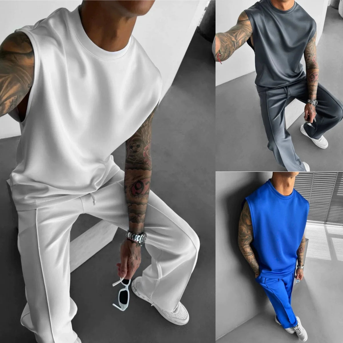 Minimalist Sleeveless Set