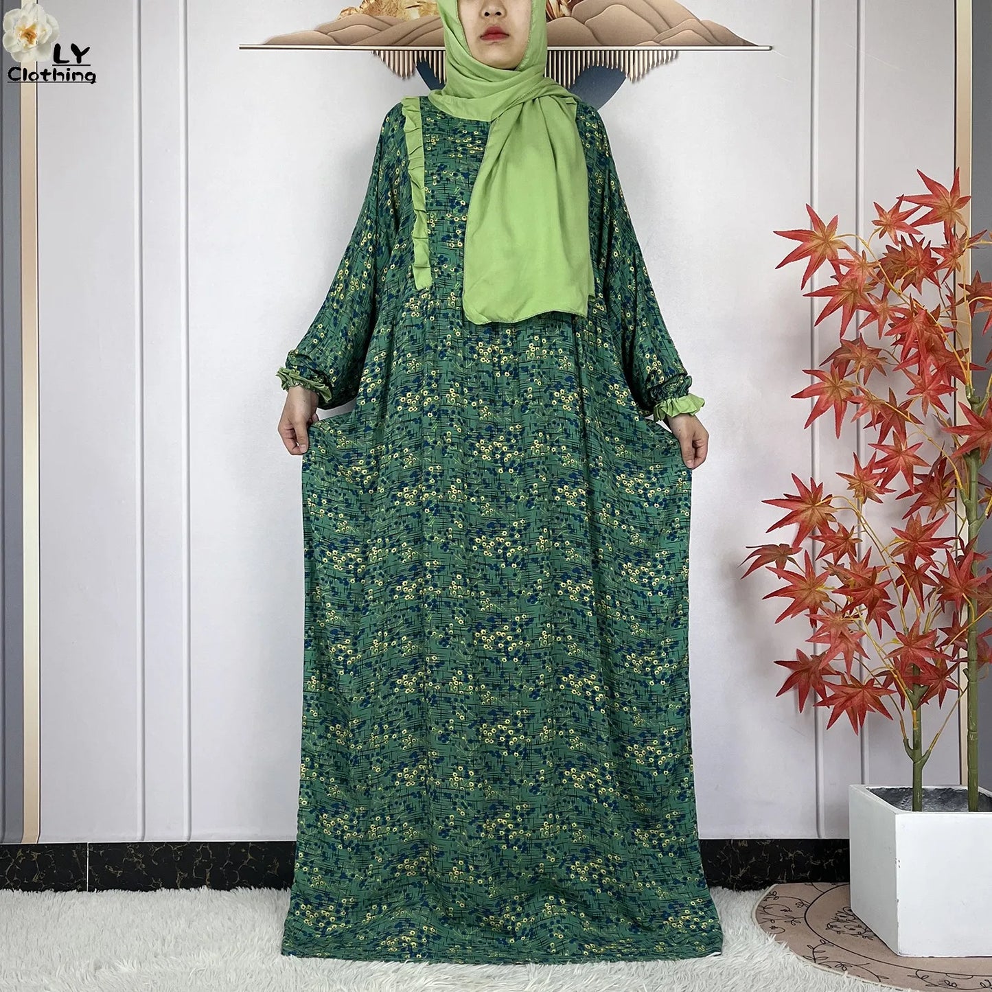 Long Sleeves Abaya