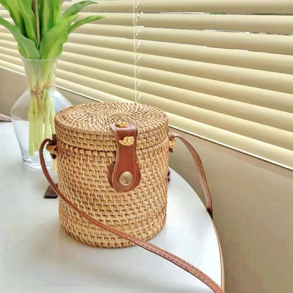 Rattan Weave Bag