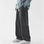 Loose Denim Wide Leg Pants