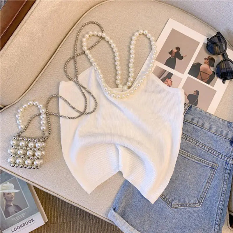 Pearl Halter Top