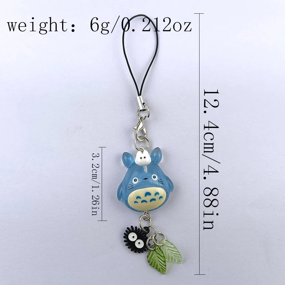 Kawaii Blue Animal Phone Charm