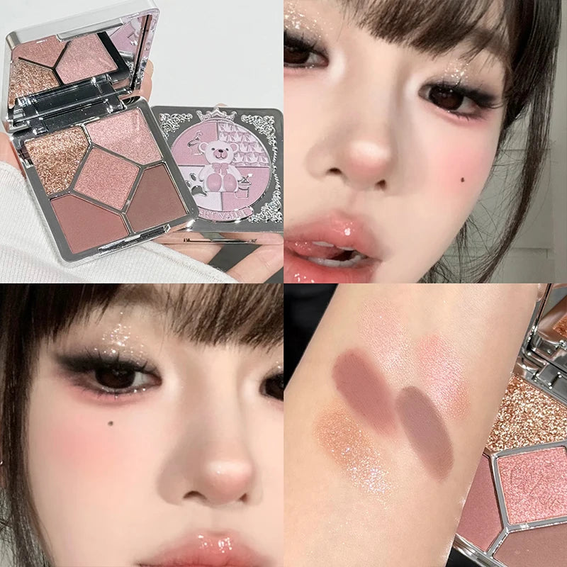 5 Colors Eyeshadow Palette