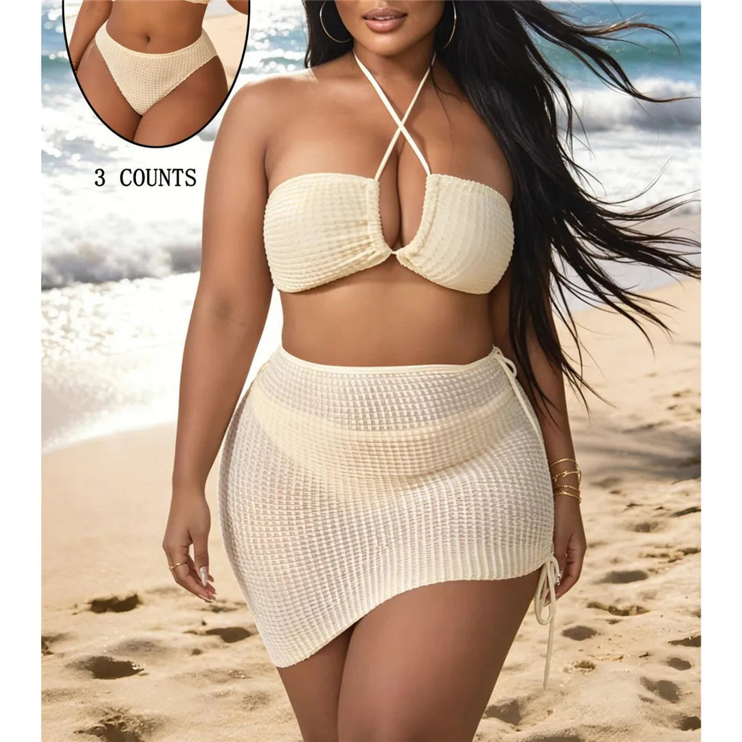 Three-Piece Bikini Set
