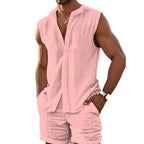 Sleeveless Top Set