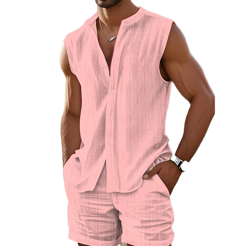 Sleeveless Top Set
