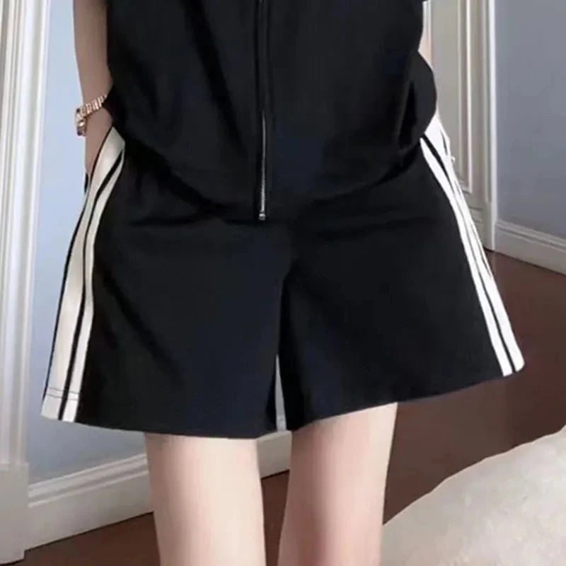 Loose Shorts Two Piece Sets
