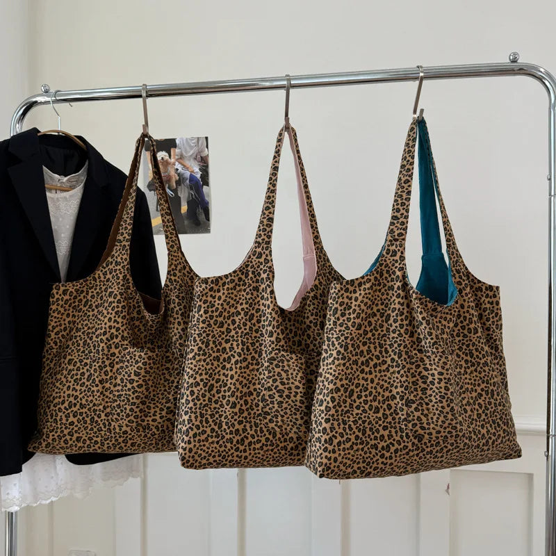 Leopard Print Shoulder Bag