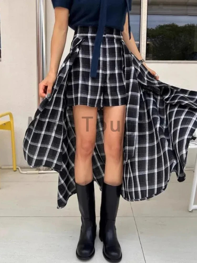 Plaid Skirt