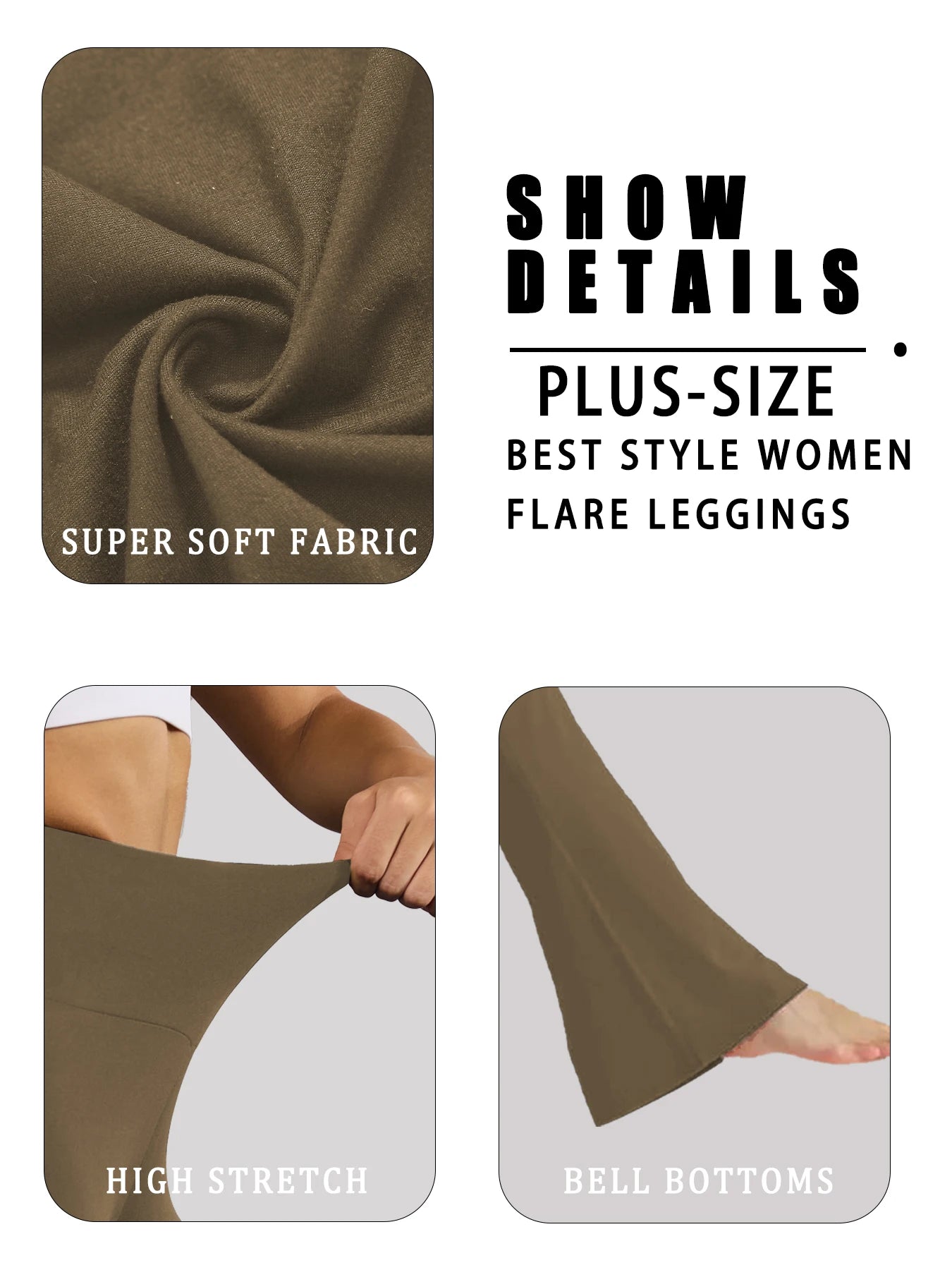 High-Rise Flared Yoga Trousers