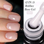 LILYCUTE 8ml Pink Dried Flower Gel Nail Polish Natural Flower Fairy Nail Art Gel Soak Off UV LED Painting Varnish For Nails DIY