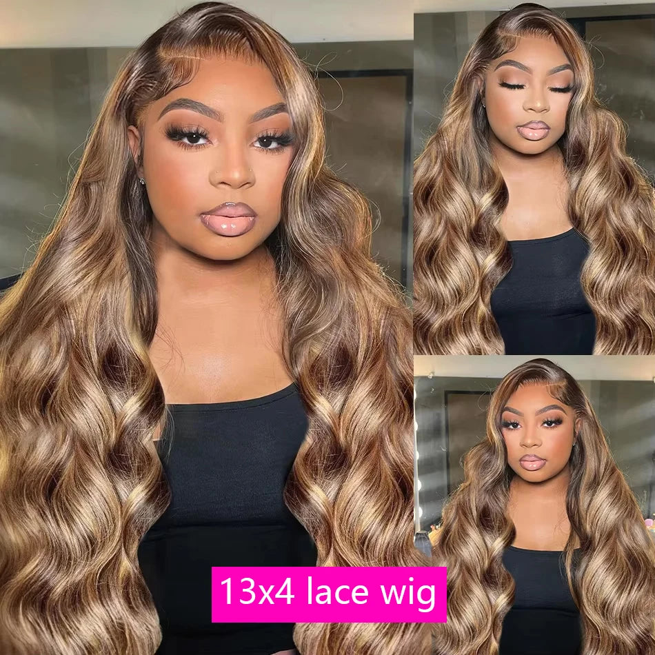 Body Wave Front Human Hair Wig