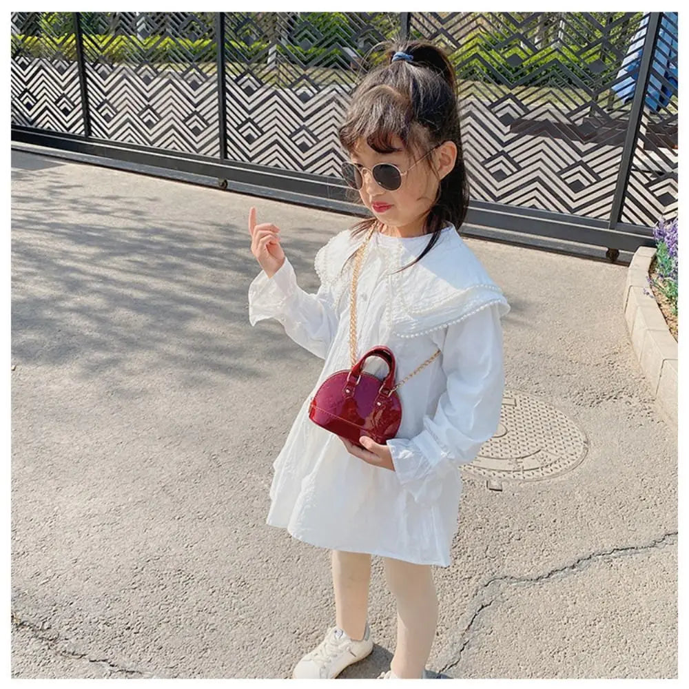 Kids PU Crossbody Bag