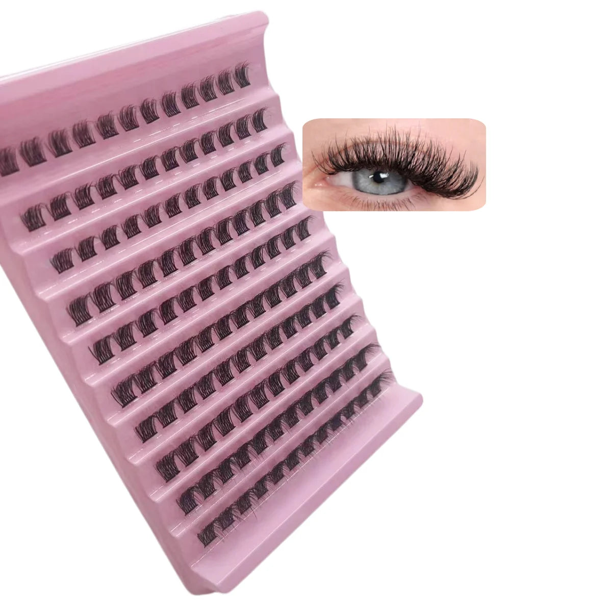 MIAOJIE DIY Clusters Eyelashes