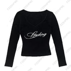Letter Print T-Shirt