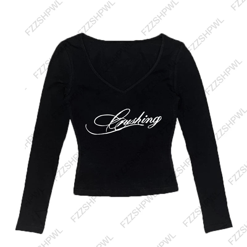 Letter Print T-Shirt