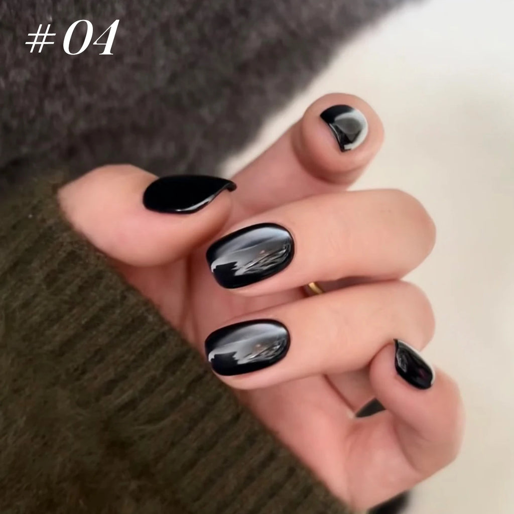 12ml 1-21pcs Brown Gold Cat Eye Gel Nail Polish