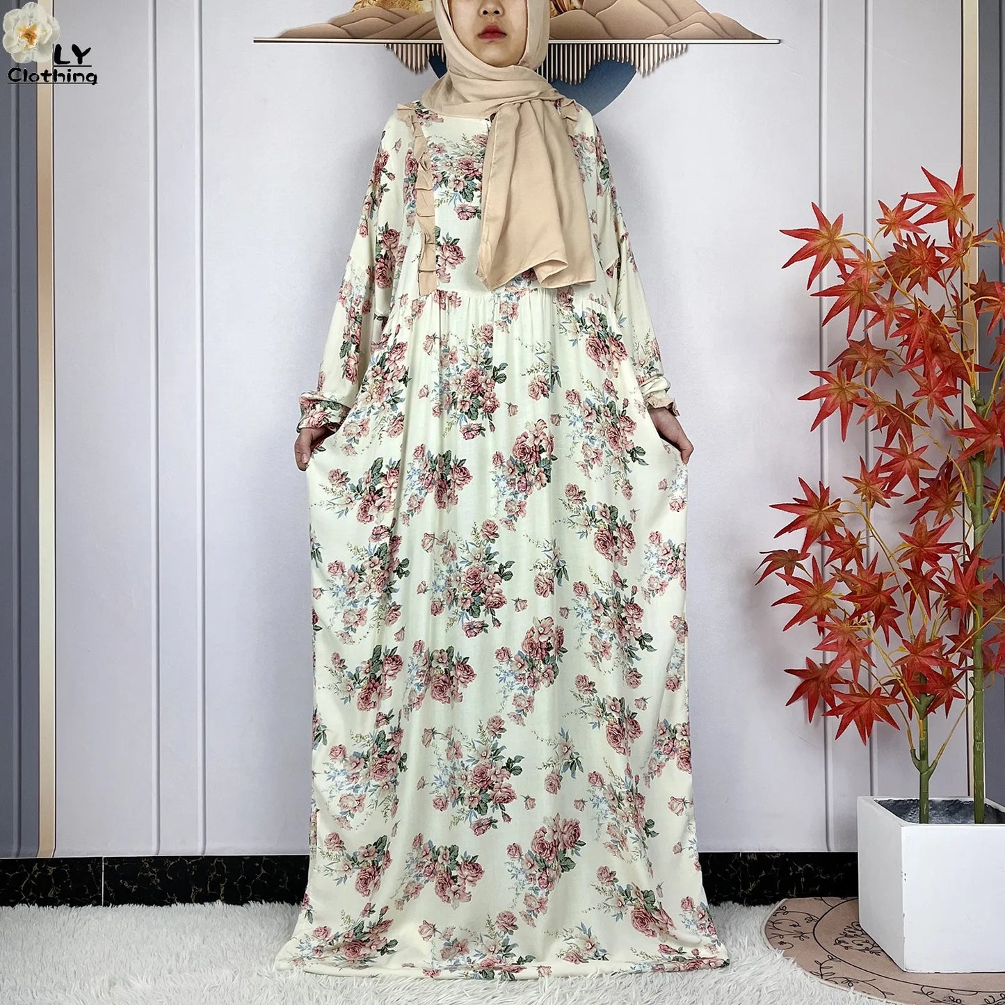 Long Sleeves Abaya