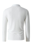 Striped Fashion Long Sleeve Polo