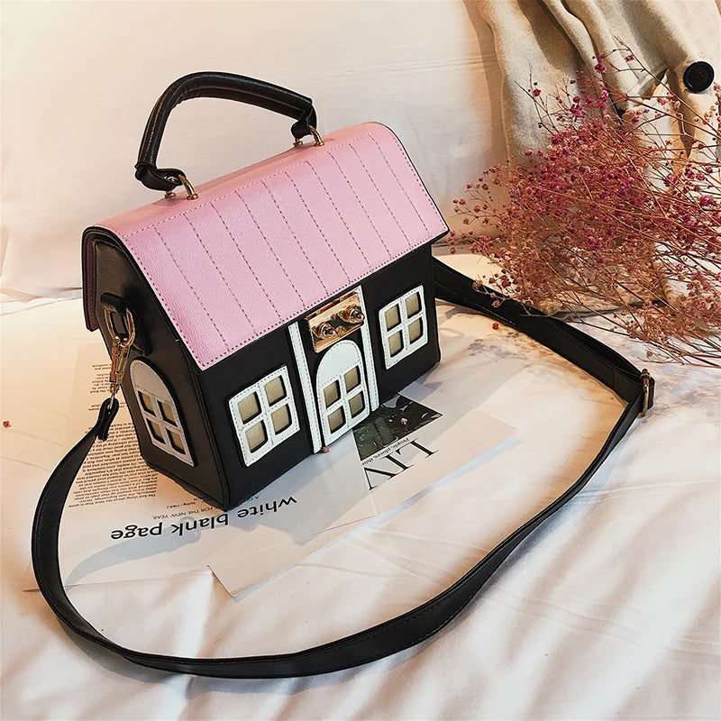 Cartoon House Bag