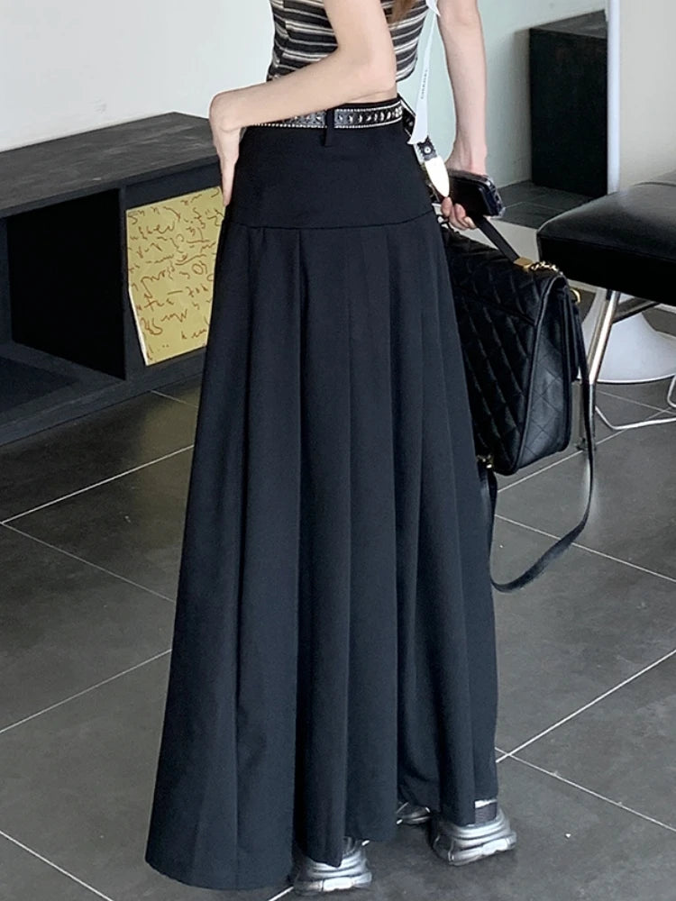 Qiukichonson Midi Long Skirt