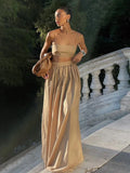 Half Long Skirt Set
