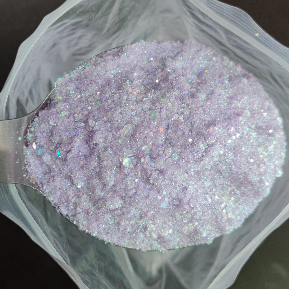 1KG Wholesale Mixed Size Holographic Nails Sequins Manicure Glitter Flakes Paillettes Nail Art Decorations Body/Face Glitter