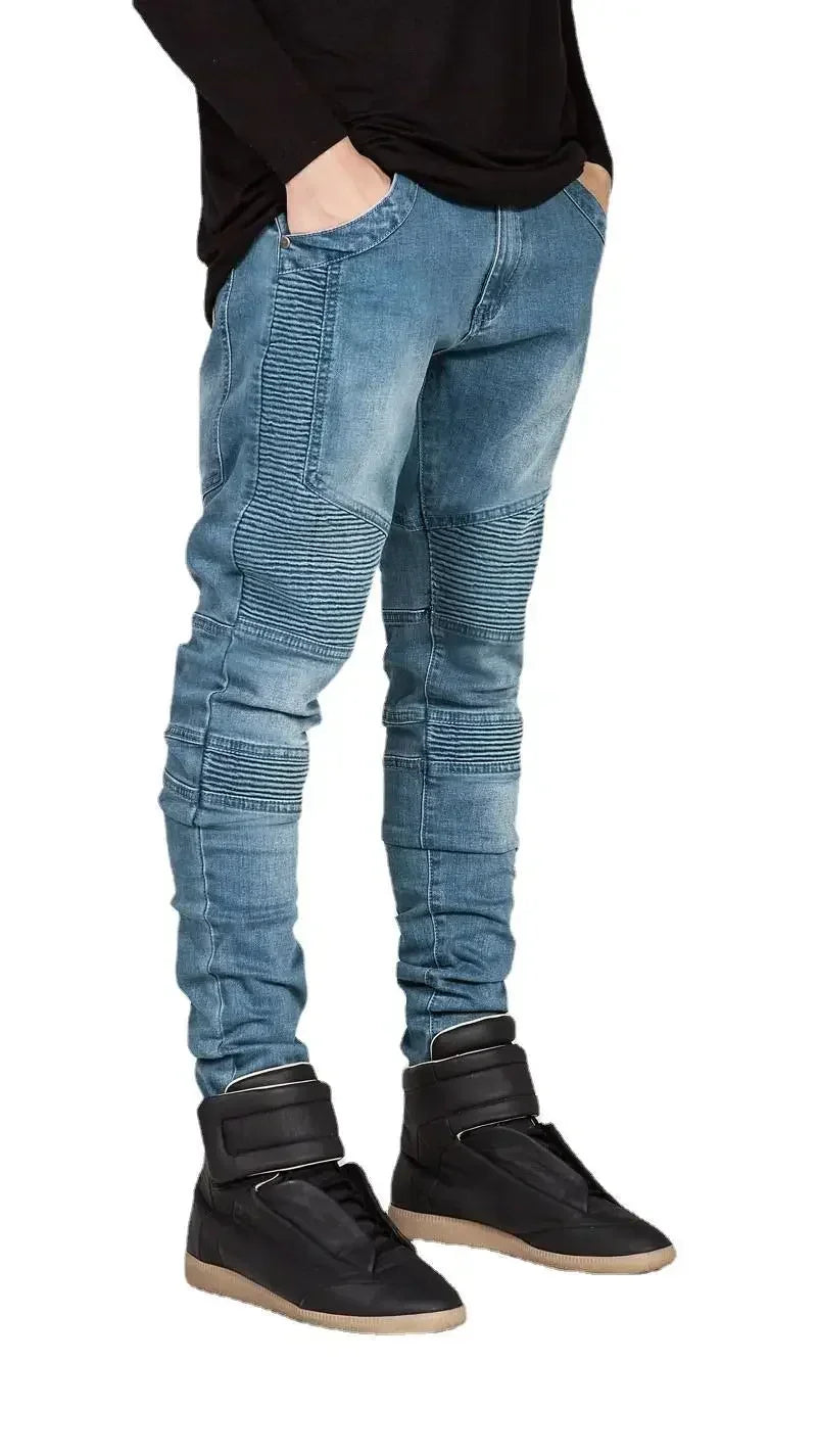 Washed Distressed Jeans