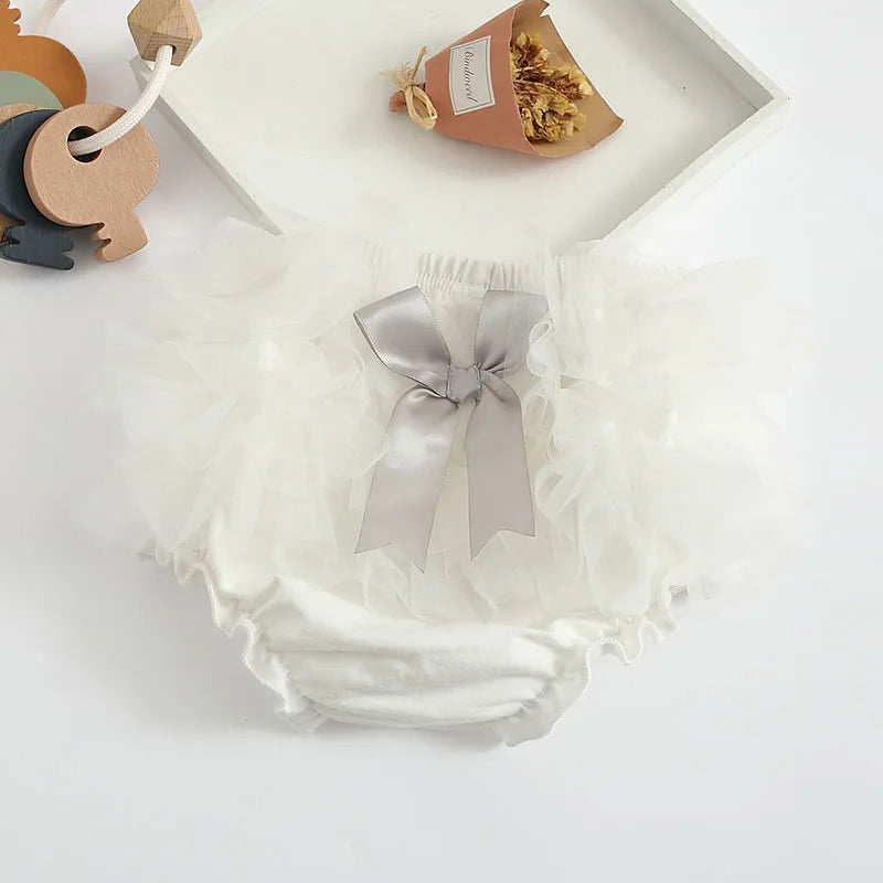 Ruffles Mesh Summer Baby Bloomers