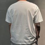 Solid Color Letter Printed Tee