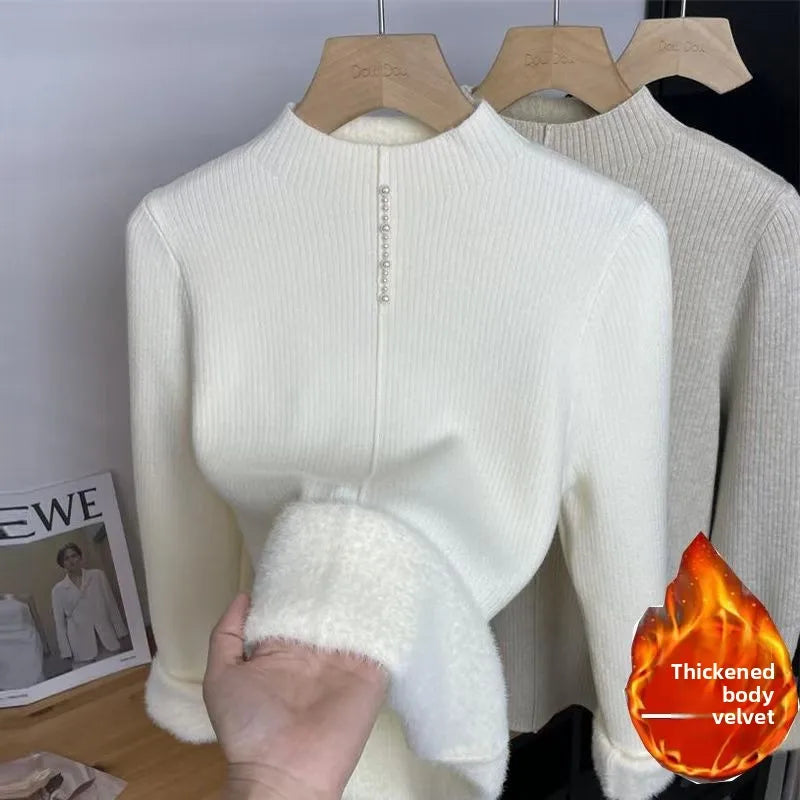 Knitting Bottoming Sweater