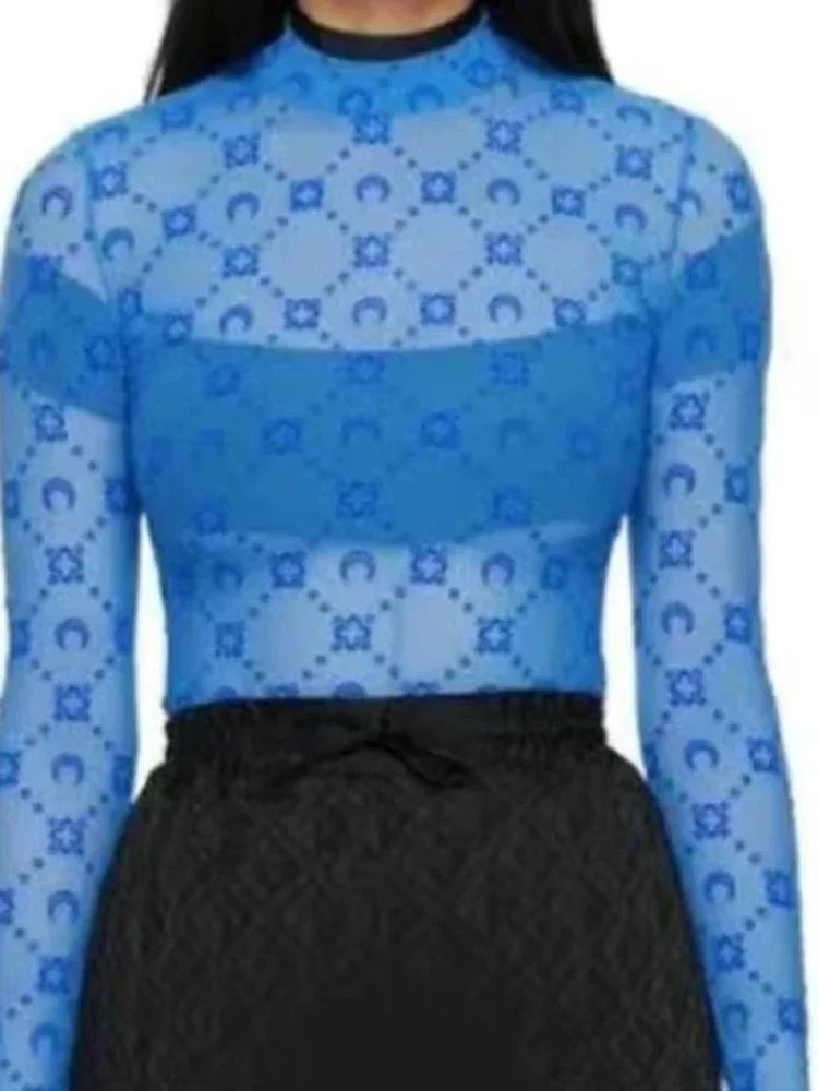 Pullover Mesh T-Shirt