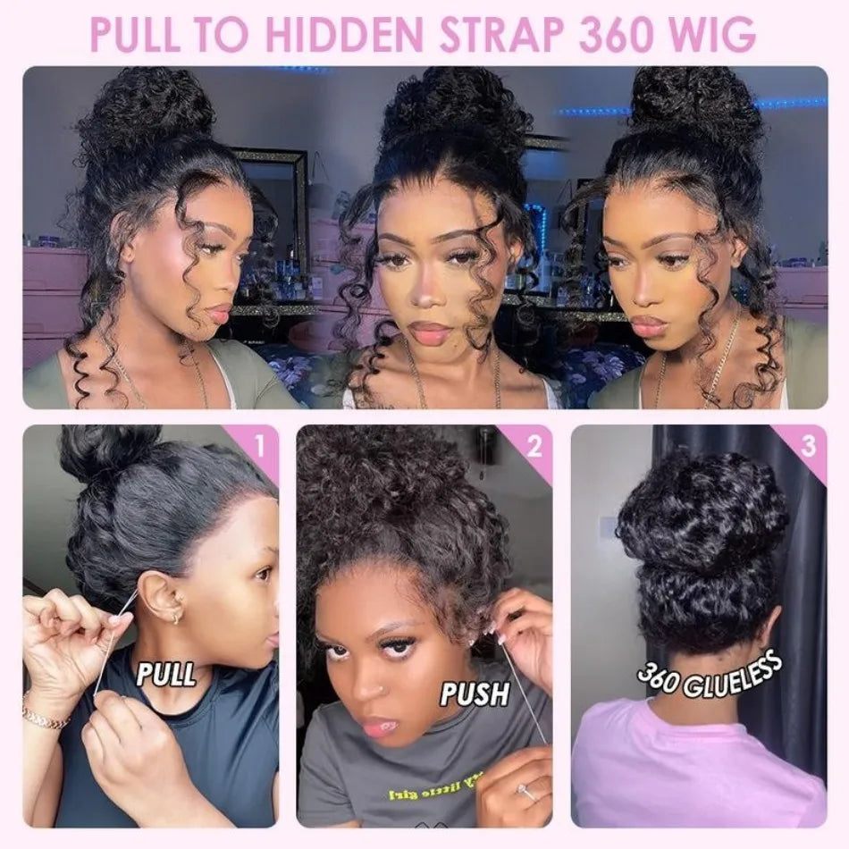 Deep Wave Frontal Wig