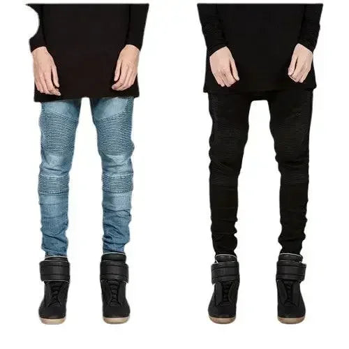 Washed Distressed Jeans