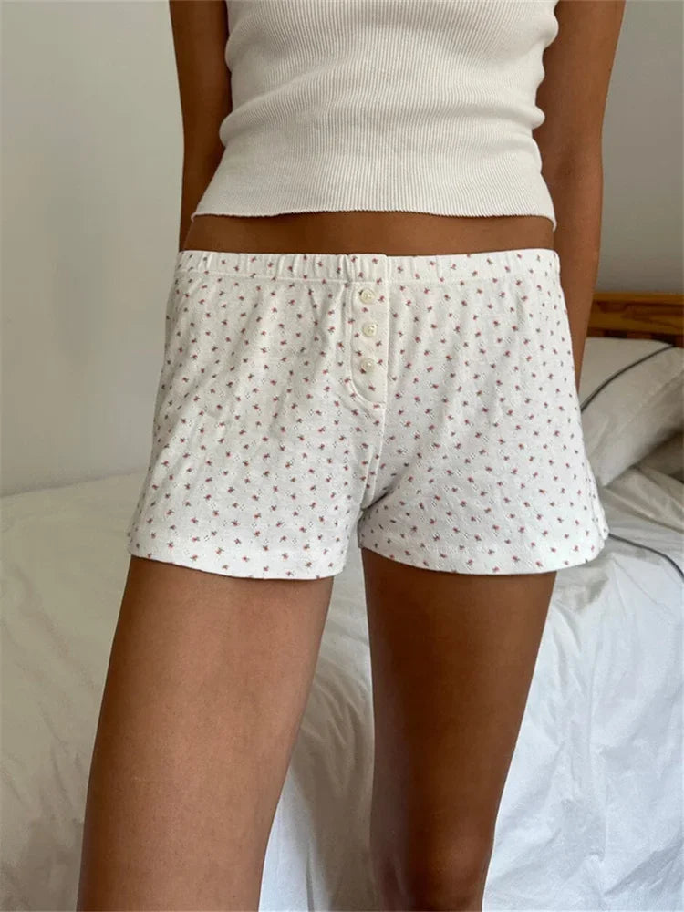 Casual Elastic Shorts