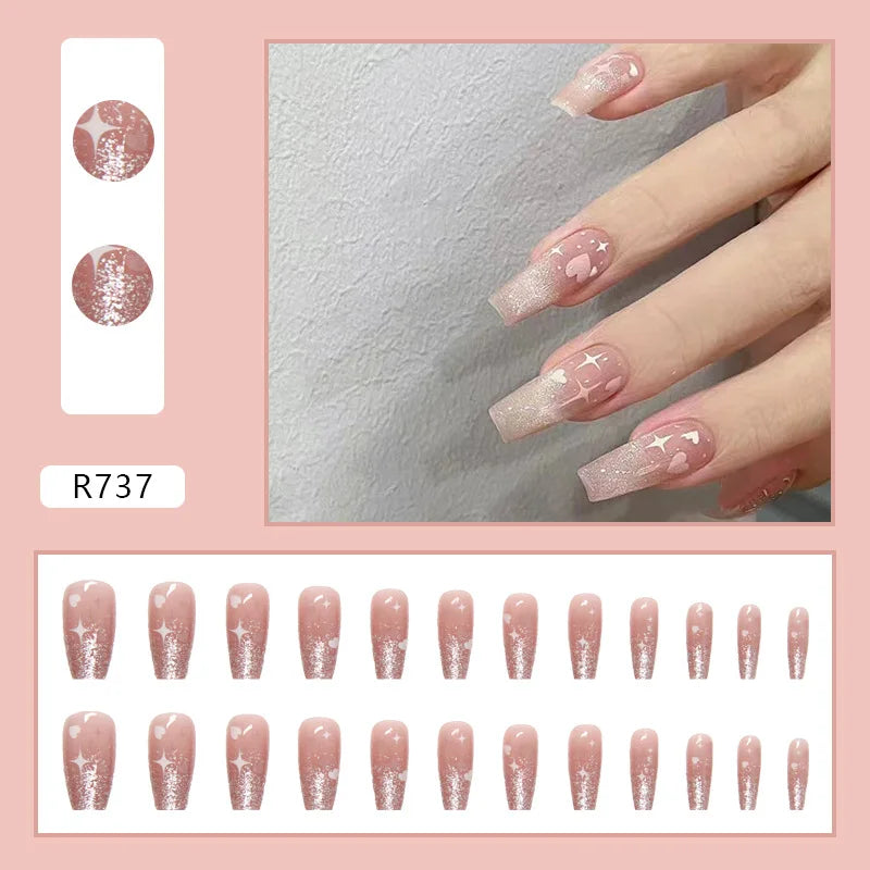 24pcs Fake Nails