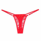 Adjustable Waist Lace Thong