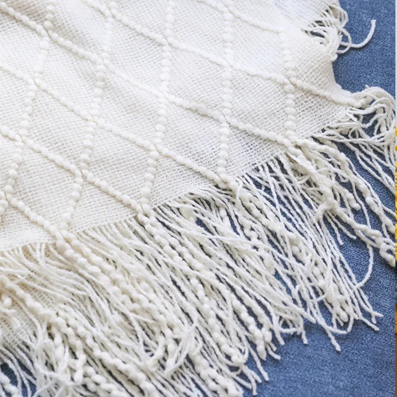 Knitted Throw Blanket