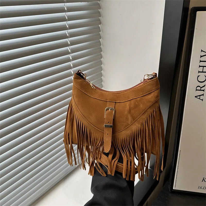 Fringe Shoulder Bag