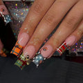24pcs Sweet Stars Press On Nails
