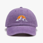 Embroidered Sunset Baseball Hat