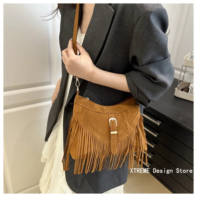 Fringe Shoulder Bag