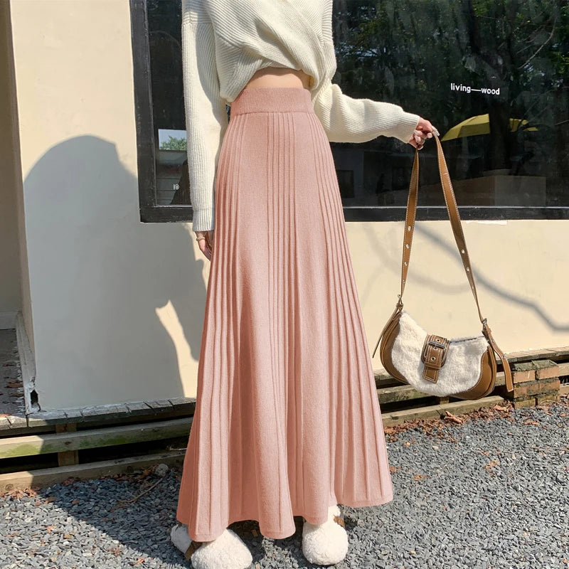 Knitted Midi Skirt