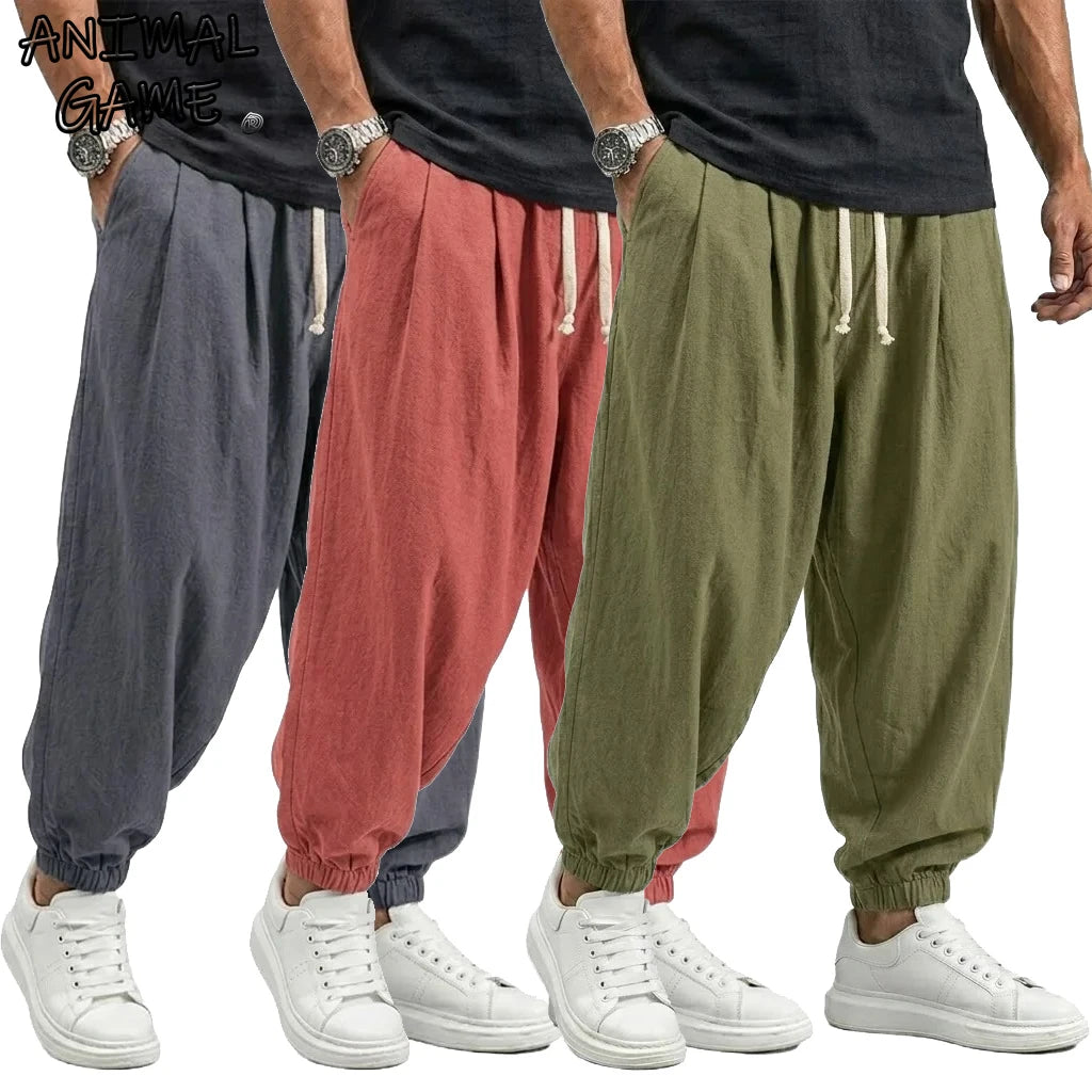 Linen Cotton Pants