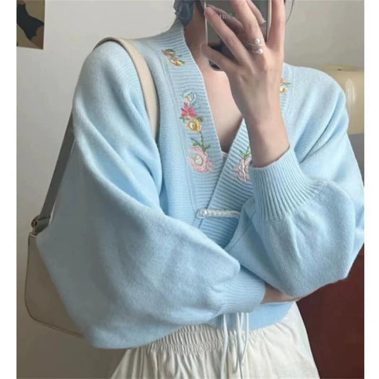 Tie Up Bow Knit Cardigan
