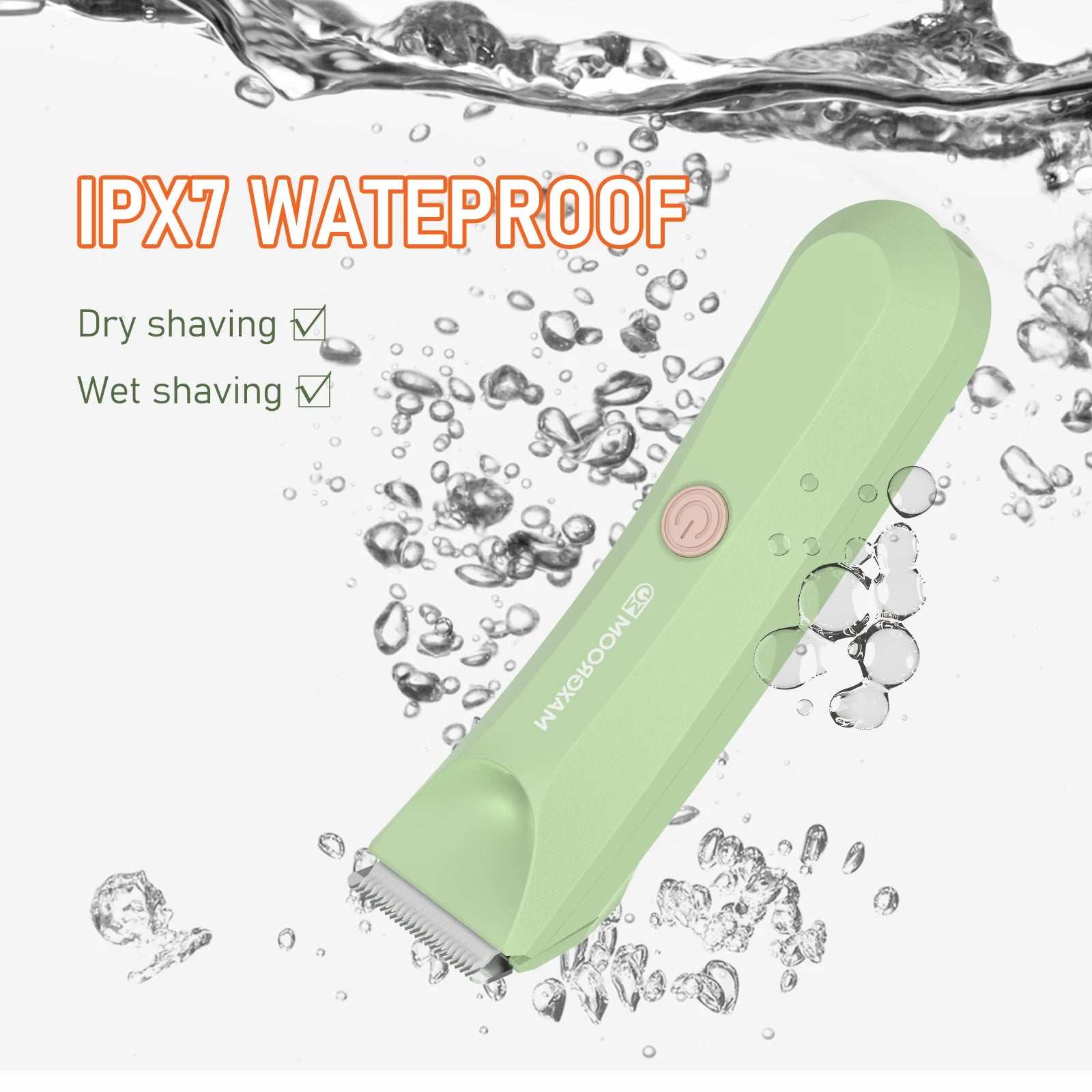 Waterproof Body Hair Trimmer