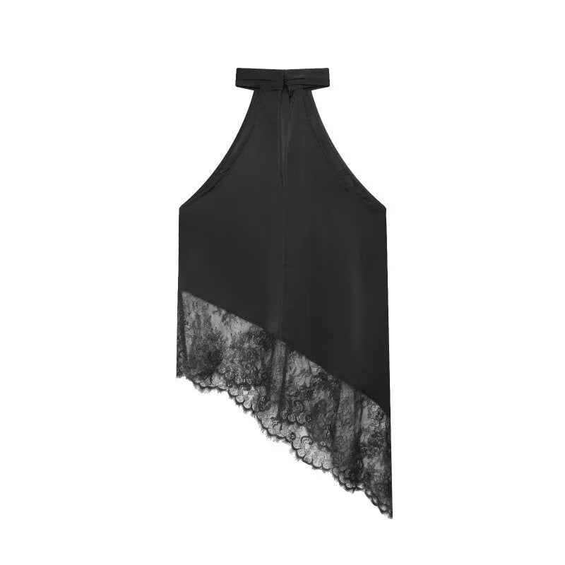 Satin Halter Neck Top